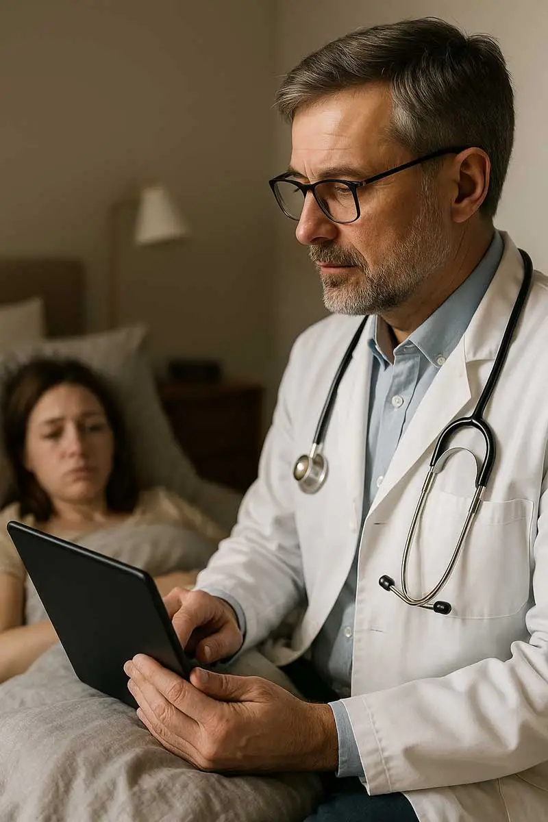 Certificato di malattia con televisita - Sick leave certificate via telemedicine