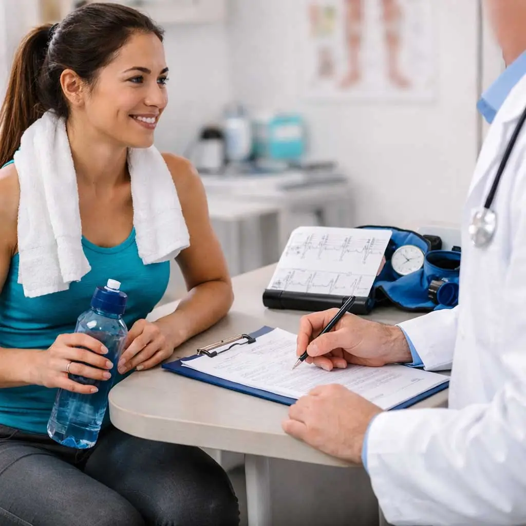 Visita per certificato medico sportivo non agonistico a Milano - Non-competitive sports medical certificate in Milan