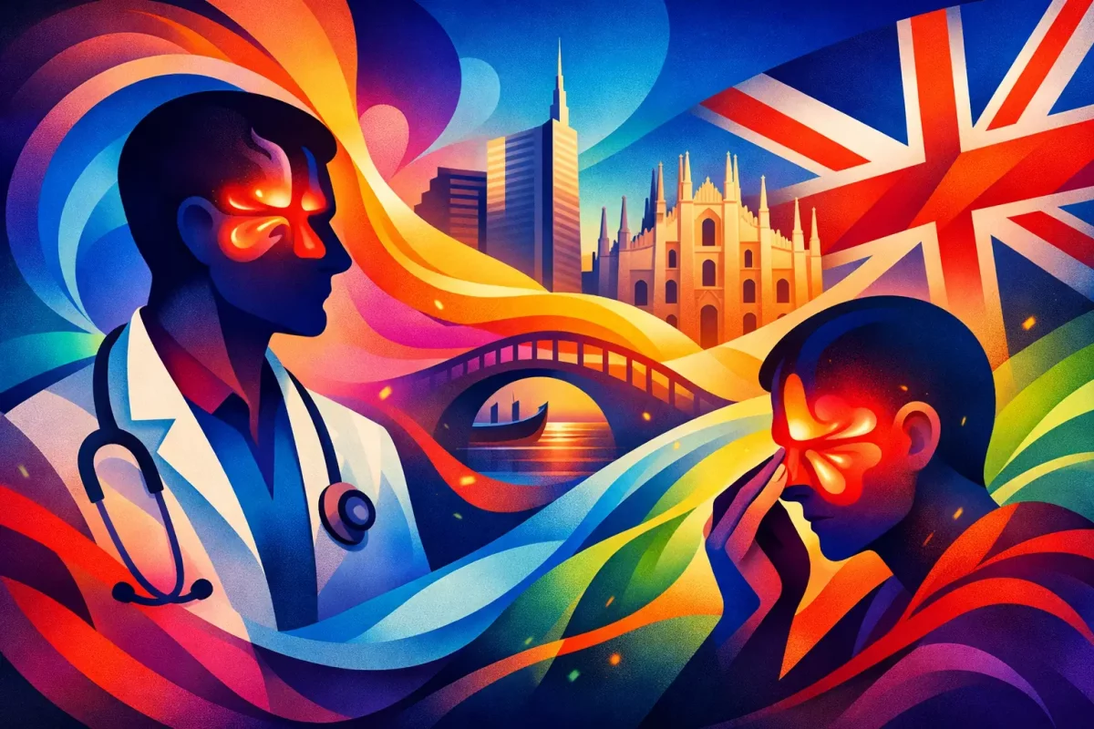 Doctor for Sinus Infection Milan English Consultation