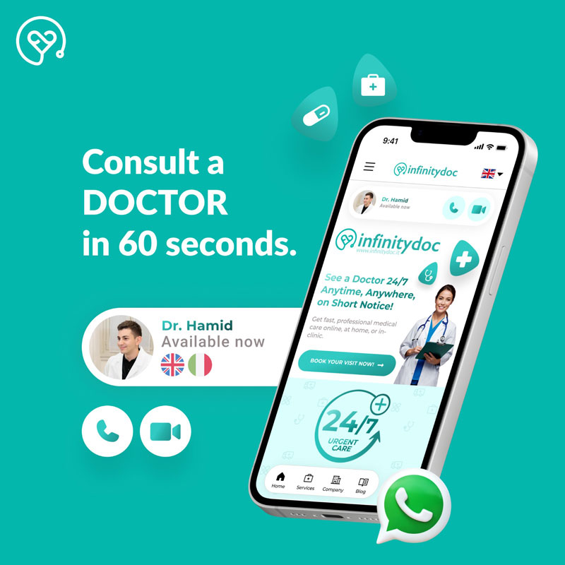 Doctors Near Me in Milan — 24/7 English-Speaking Care at Corso Venezia 23