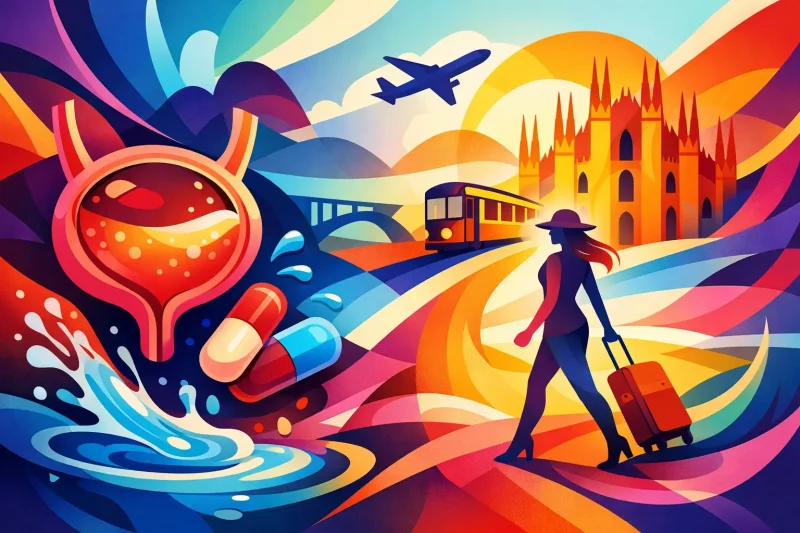 How to Treat UTI While Travelling in Milan