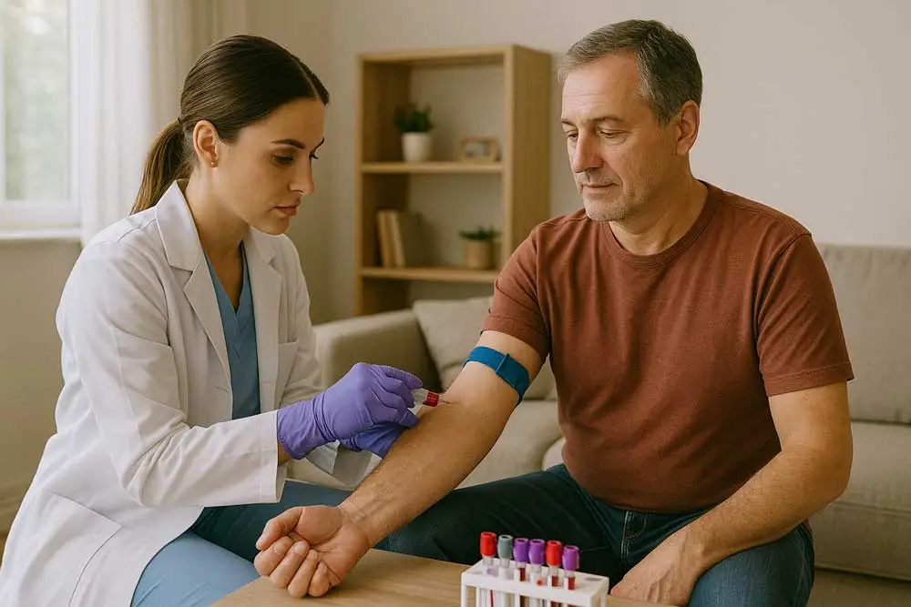 radiodiagnostica a domicilio - esami ematici - home radiodiagnostics - blood tests