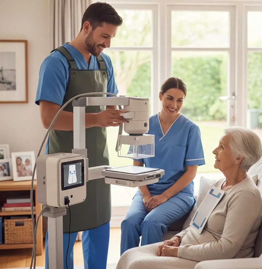 radiodiagnostica a domicilio - radiografia - home radiodiagnostics - X-ray